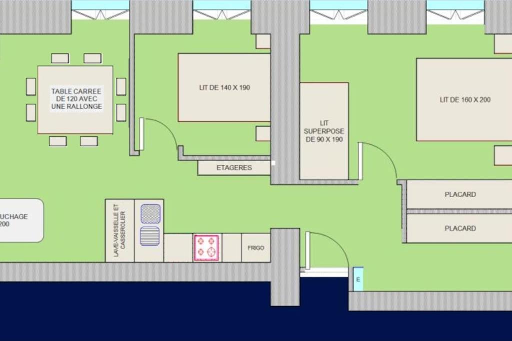 Familial T3 Avec Sauna 8 Personnes * Eaux-Bonnes